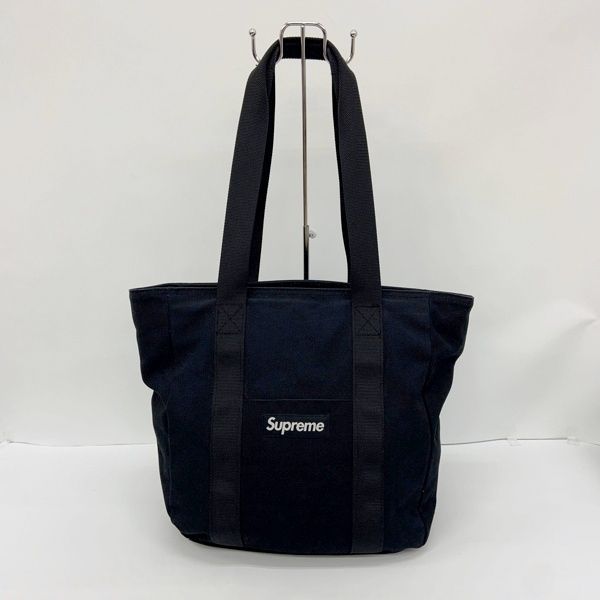 Supreme シュプリーム ボックスロゴ キャンバストートバッグ ブラック シュプリーム ボックスロゴキャンバストートバッグ supreme ボックス