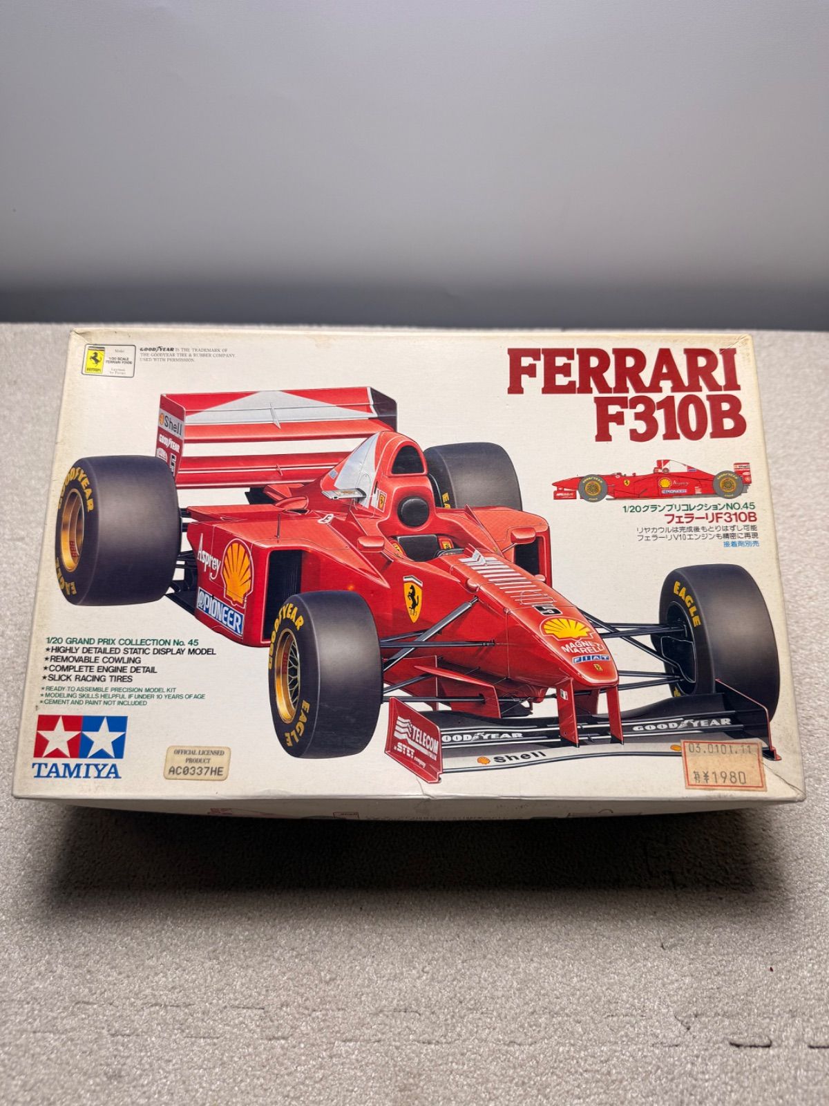 タミヤ 1/20 フェラーリ F310B プラモデル 未組立 Ferrari F1 G-18