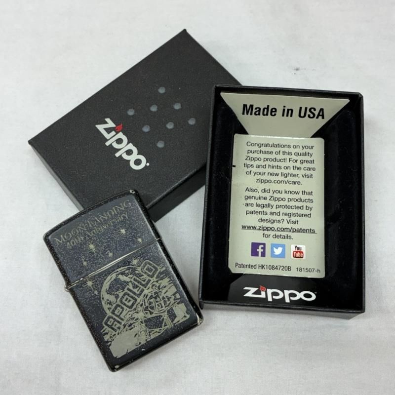 古着 ZIPPO ジッポ アポロ11号 月面着陸 40周年 00s 09年 USA製 古着 ZIPPO ジッポ アポロ11号 月面着陸 40周年 00s 09年 USA製