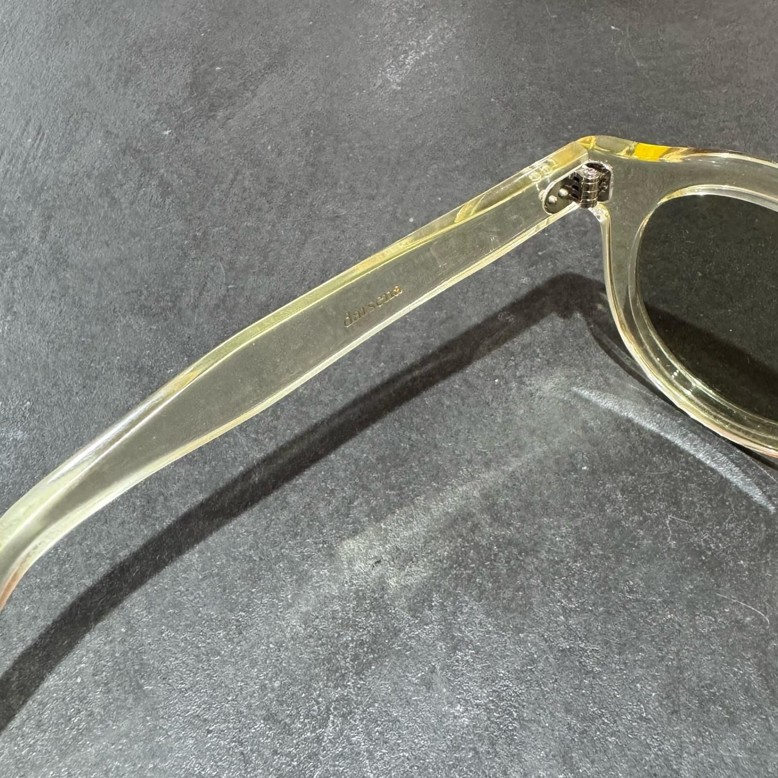 参考上代38500円 kearny darsena ダルセナ クリア サングラス カーニー 