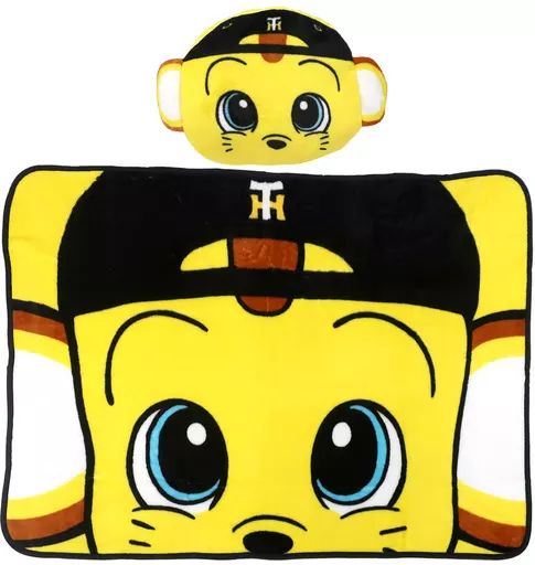 バーゲンで 【阪神タイガース】キー太ブランケットinクッション キー太