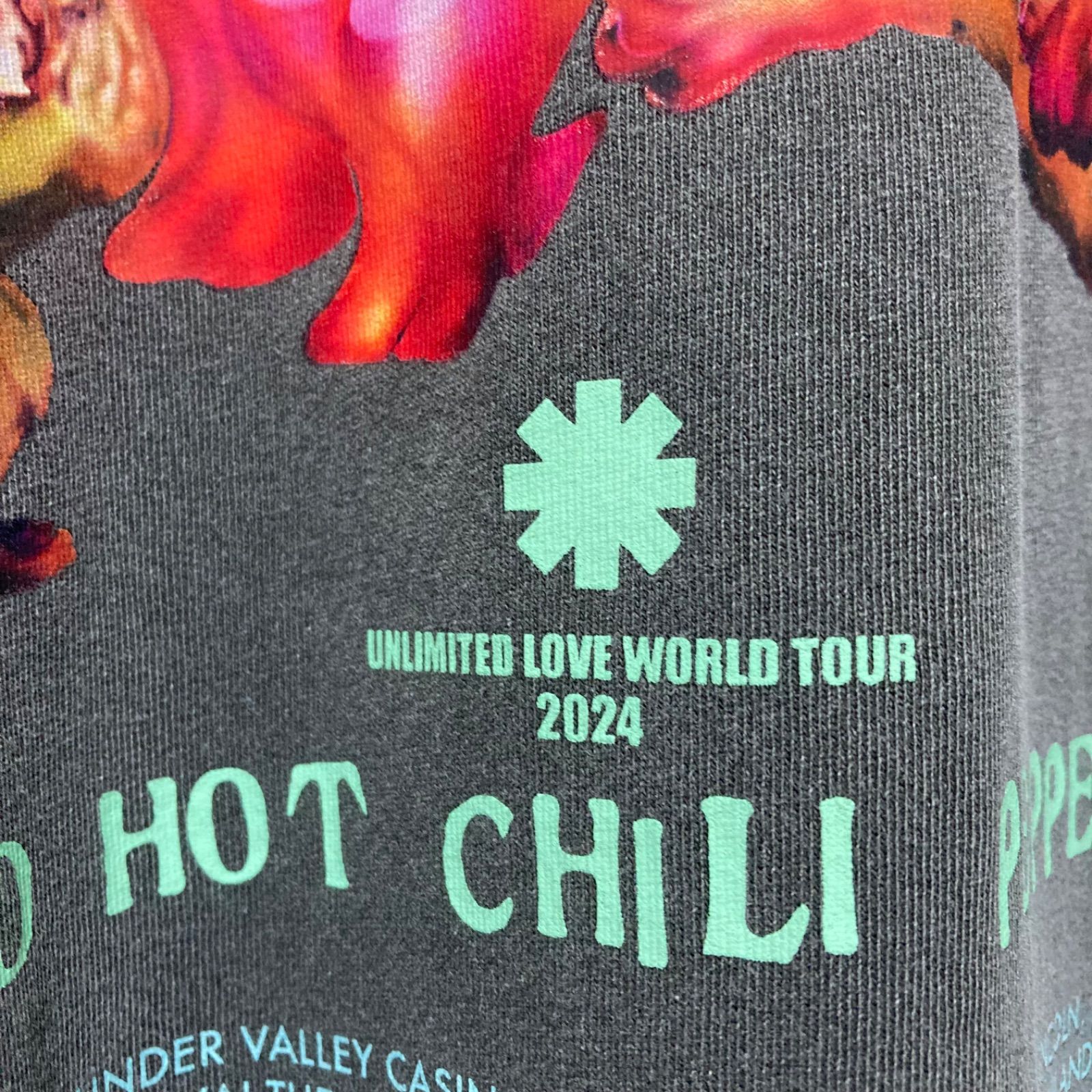 RED HOT CHILI PEPPERS Tシャツ 2024 ツアー XL - メルカリ