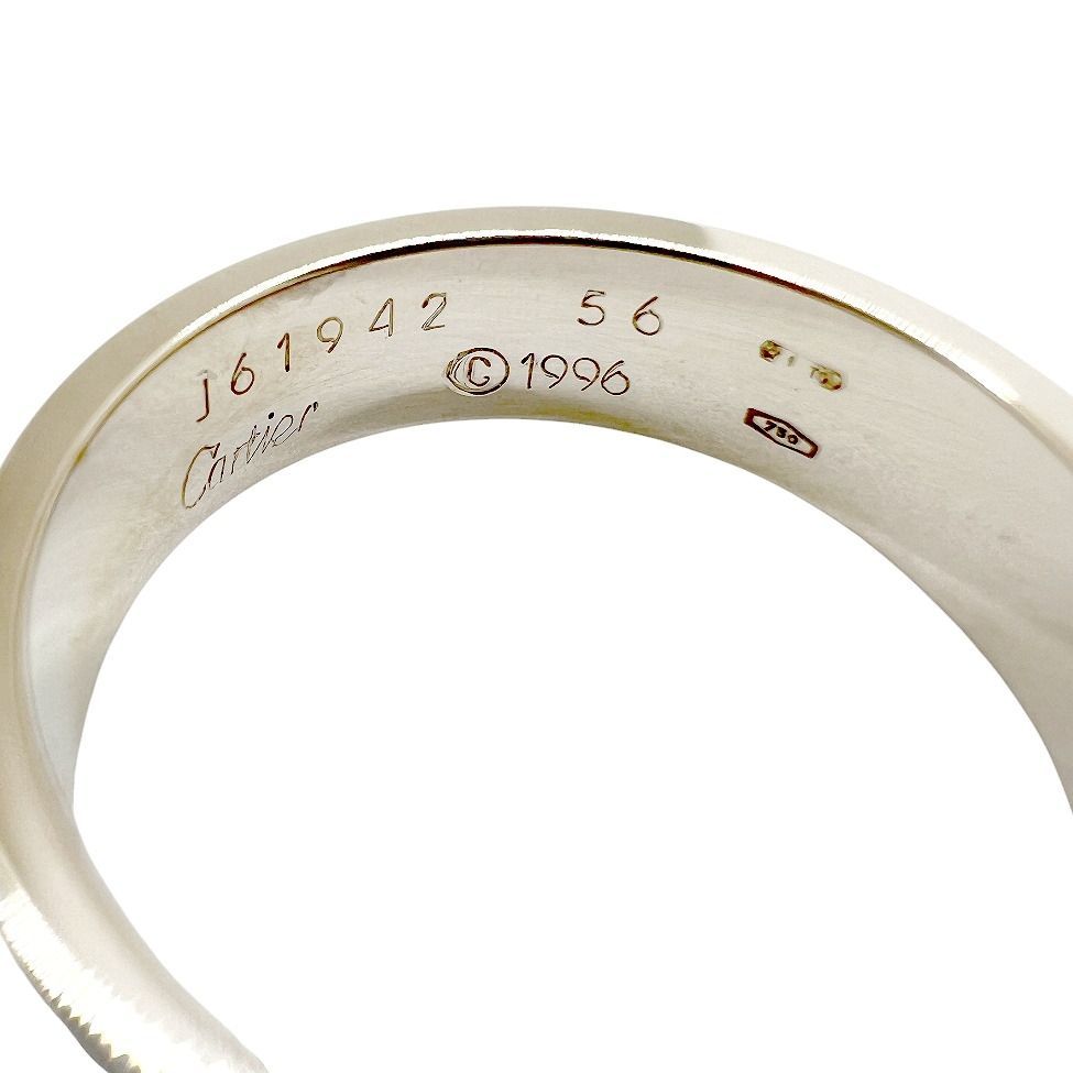 Cartier カルティエ リング 指輪 ラブリング ホワイトゴールド #56