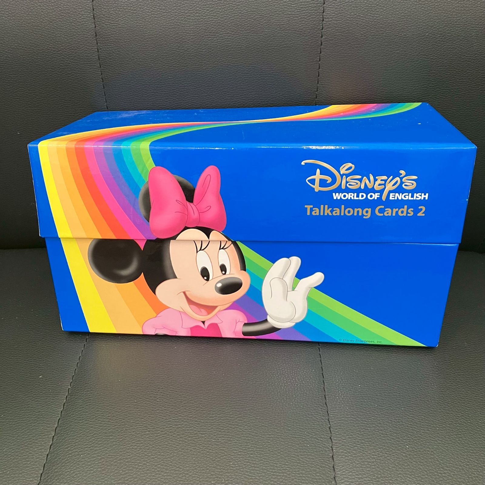 長】Disney's WORLD OF ENGLISH Talkalong Cards 1＆2 ディズニー英語