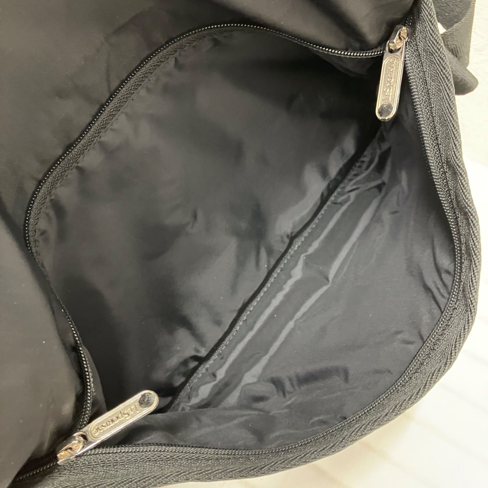 1319 LeSportsac レスポートサック 2way キャリーオン 黒 LeSportsac