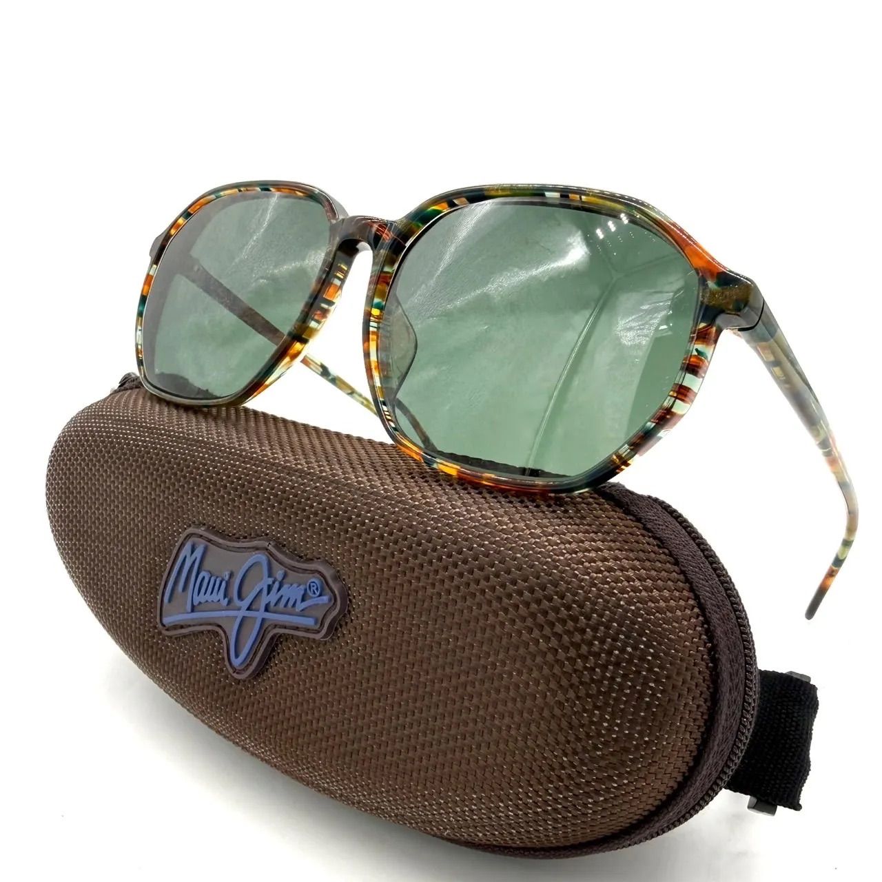 美品】Maui Jim マウイジム サングラス GB-3003 マルチカラー べっ甲 