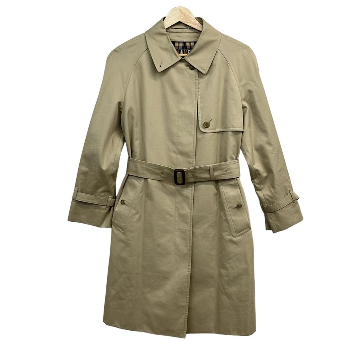 DAKS(ダックス) コート サイズ7AB2 レディース ベージュ 長袖/春 DAKS(ダックス) コート サイズ7AB2 レディース ベージュ 長袖/春