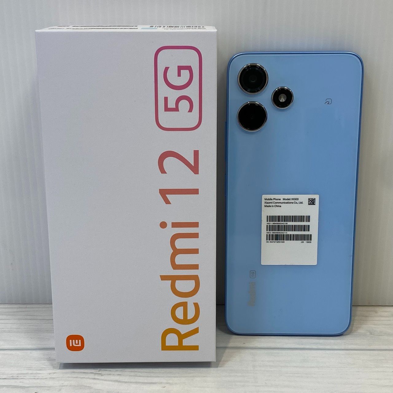亘塩】良品 Xiaomi Redmi 12 5G XIG03 128GB SIMフリー スカイ 亘塩】良品 Xiaomi Redmi 12 5G XIG03 128GB SIMフリー スカイ