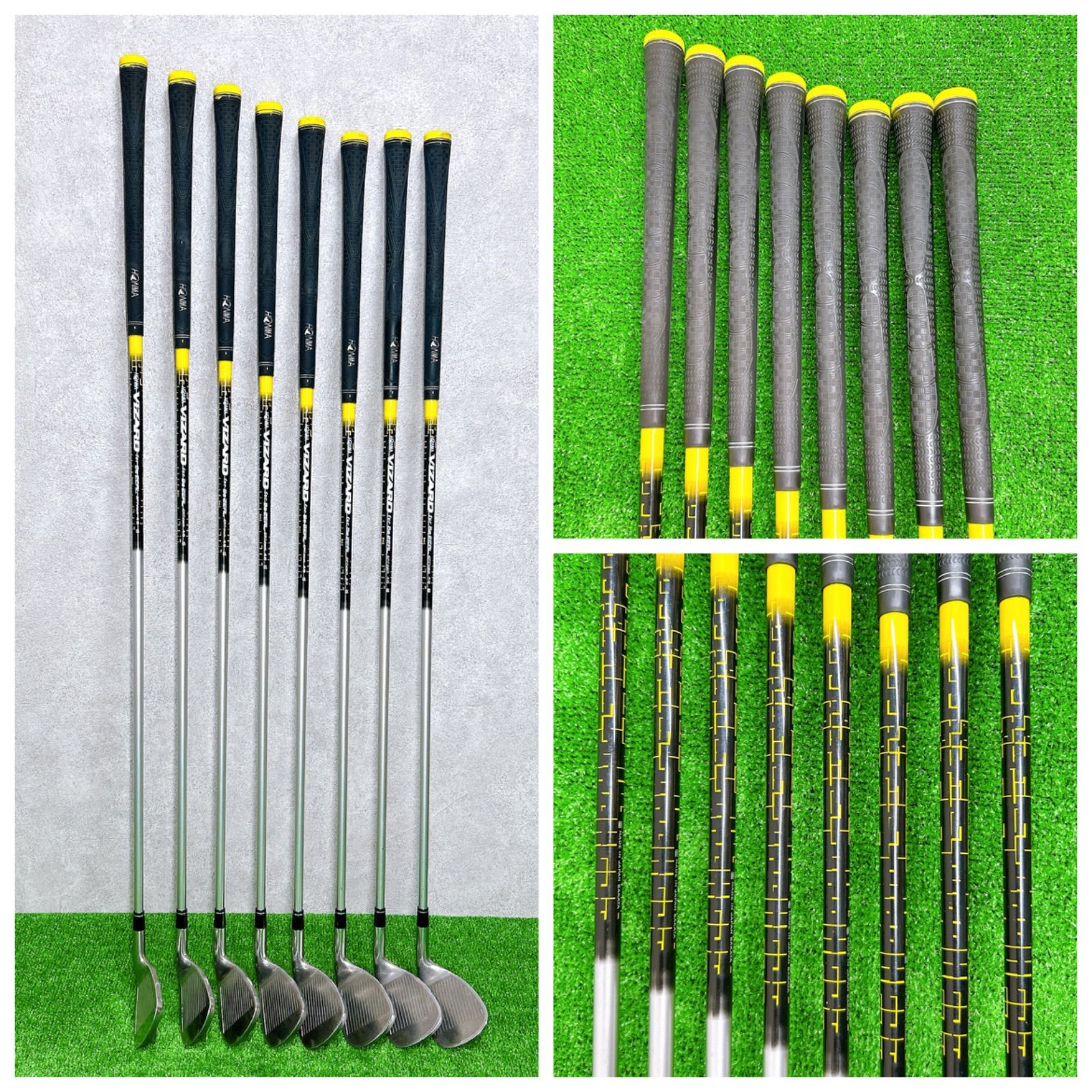 左利き ホンマ Be ZEAL 525 ビジール レフティ アイアン 8本 S HONMA