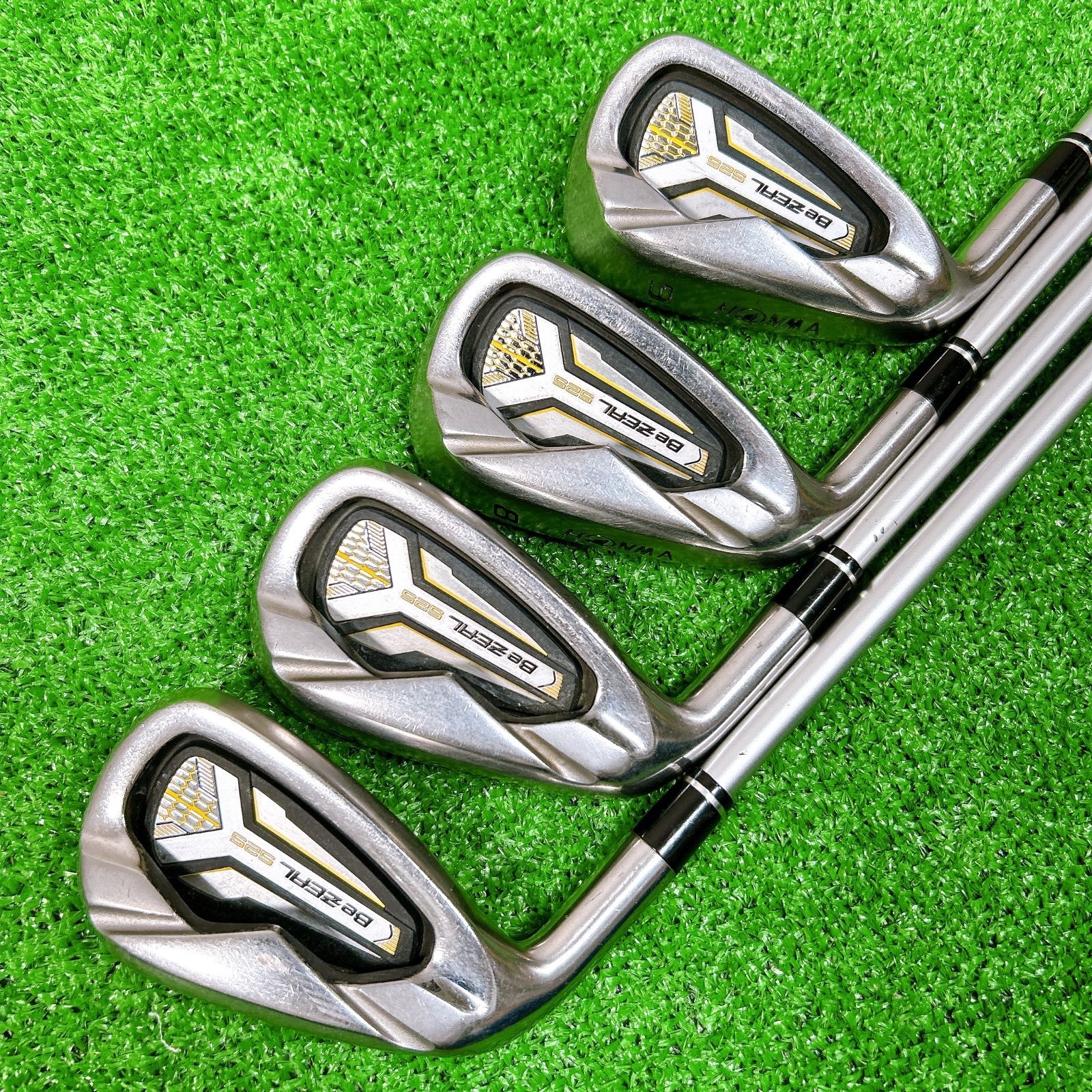 左利き ホンマ Be ZEAL 525 ビジール レフティ アイアン 8本 S HONMA