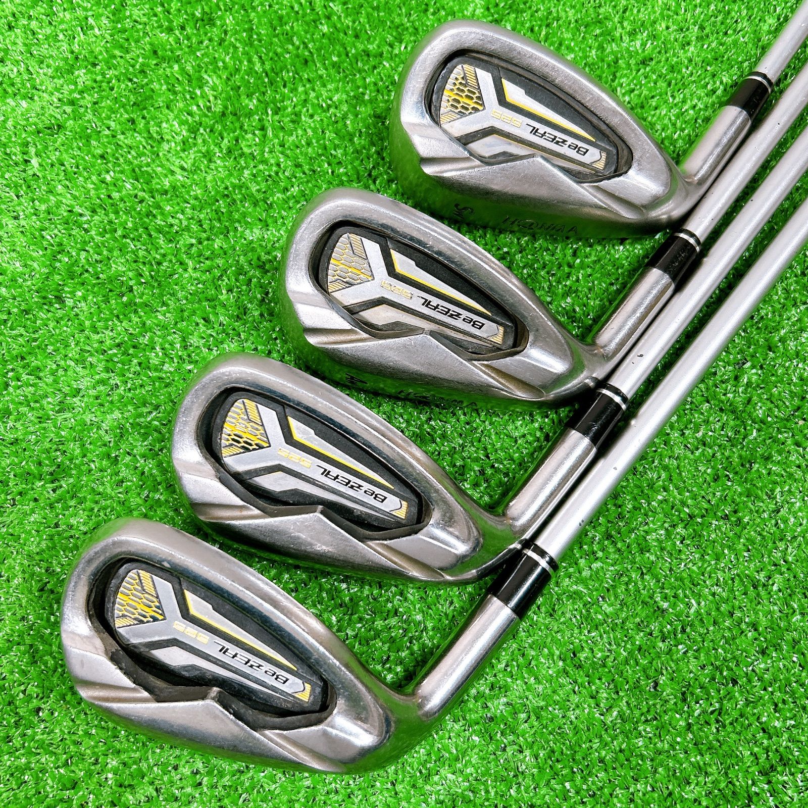 左利き ホンマ Be ZEAL 525 ビジール レフティ アイアン 8本 S HONMA