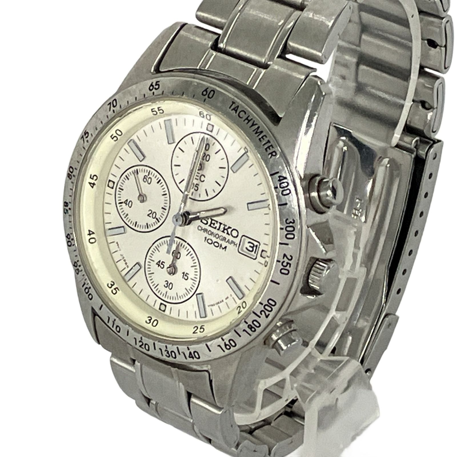 SEIKO セイコー クロノグラフ 7T92-0DW0 クォーツ メンズ 腕時計 
