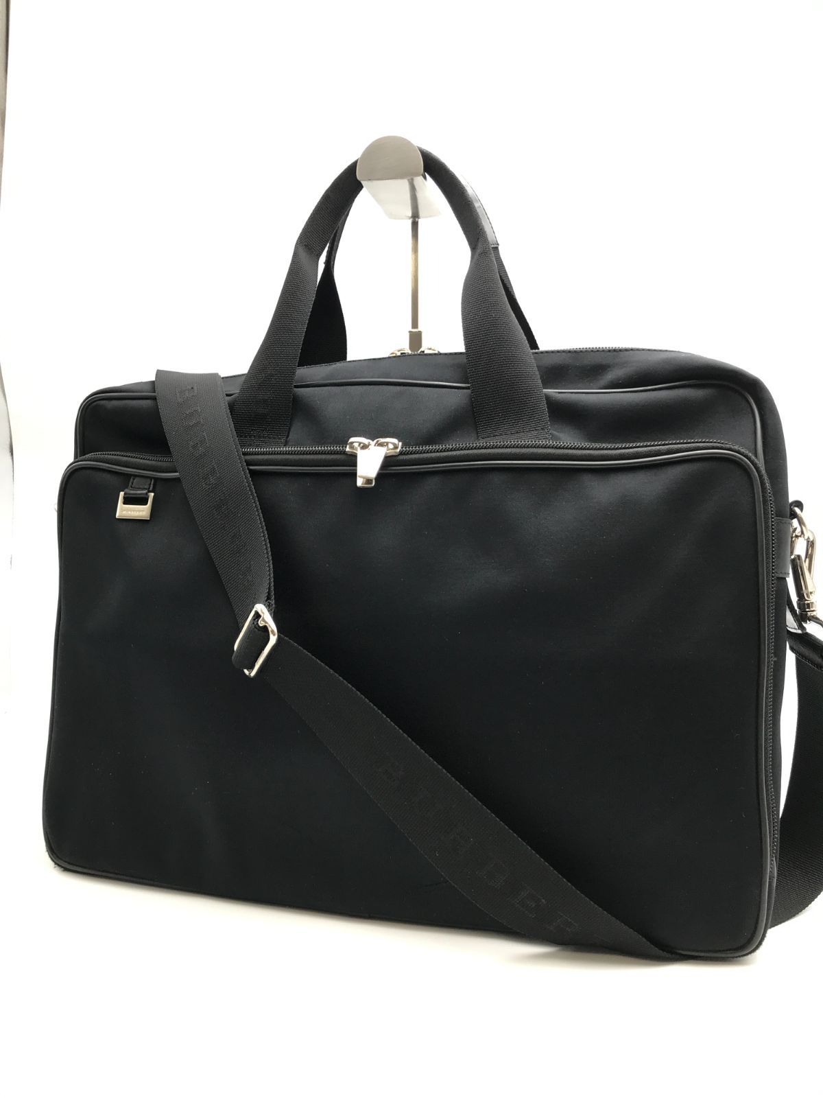 BURBERRY　バーバリー　ビジネスバッグ　ショルダーバッグ　2WAY　ブラック　1416