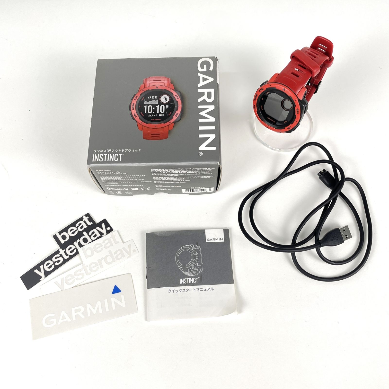 GARMIN ガーミン 010-02064-32 INSTINCT FLAME RED アウトドアウォッチ 