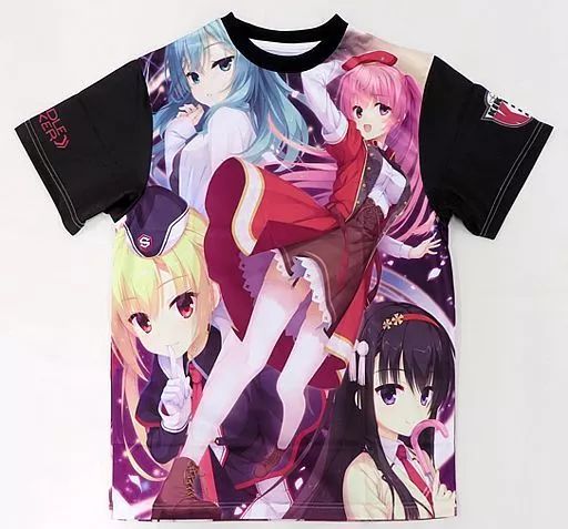 【ゆずソフト】RIDDLE JOKER フルプリントTシャツ【未開封】 中古】Tシャツ(キャラクター) 集合 フルプリントハイグレードTシャツ