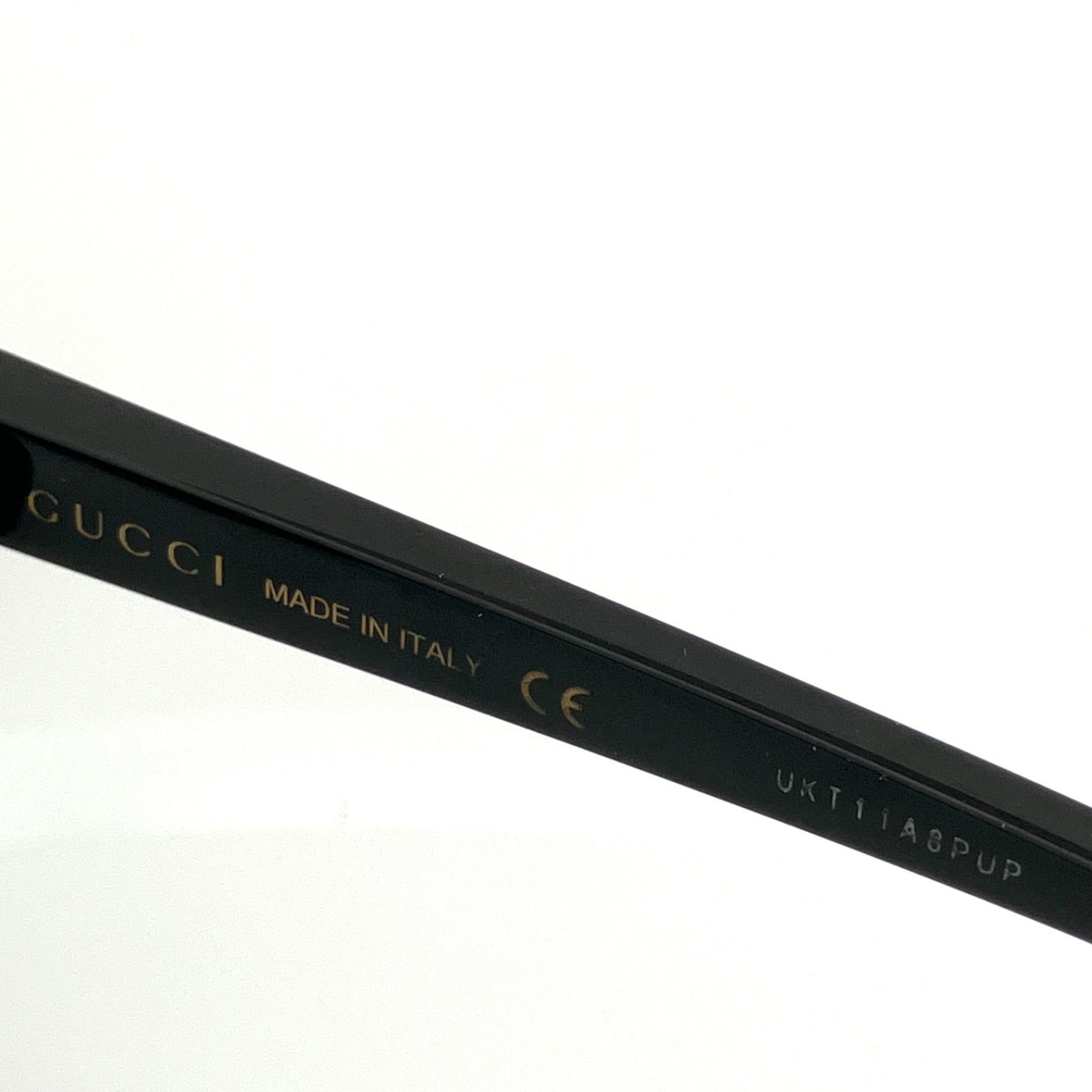 【鑑定済み】正規品 GUCCI グッチ サングラス インターロッキングG ブラック GG0371SK 001 グラデーション レディース GUCCI - 【鑑定済み】正規品 GUCCI グッチ サングラス インター