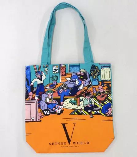 新品☆SHINee WORLD Ⅴ☆キャンバスバッグ 中古】雑貨 SHINee キャンバスバッグ 「SHINee WORLD V」 - メルカリ