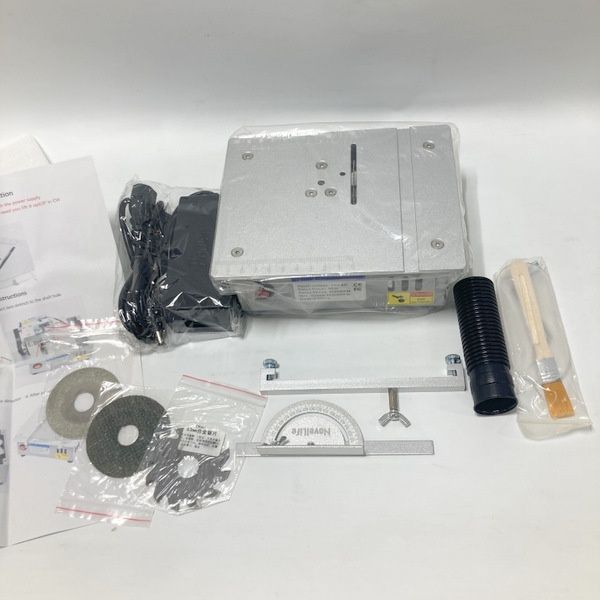 NovelLife ミニテーブルソー 未使用 卓上小型 DIY 木工用モデル 切断機 