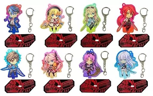 中古】キーホルダー 全8種セット 2Wayアクリルキーホルダー 「英雄伝説 