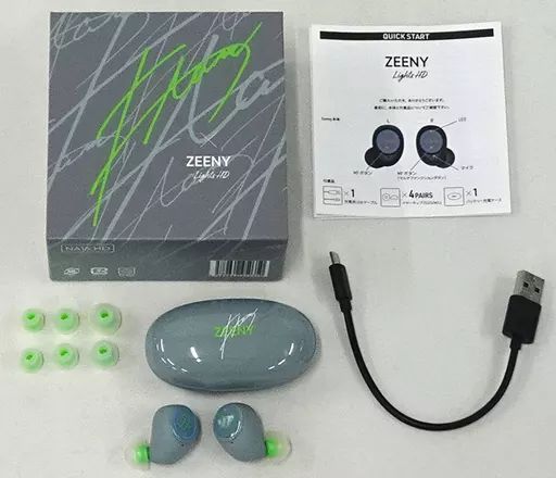 ヘッドフォン 田丸篤志 コラボレーションイヤフォン 「Zeeny Lights HD