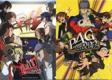 中古】クリアファイル P4U/P4G A4クリアファイル 「ペルソナ4 ジ