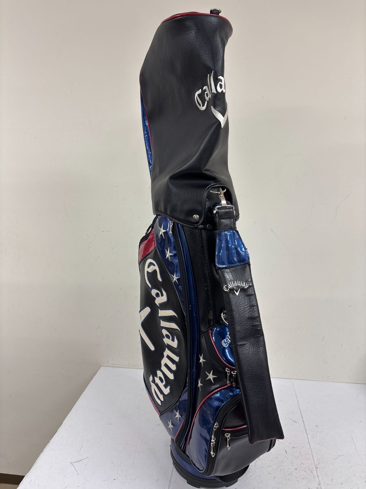 送料無料【希少！Callaway キャロウェイ ベア】キャディバッグ 星条旗