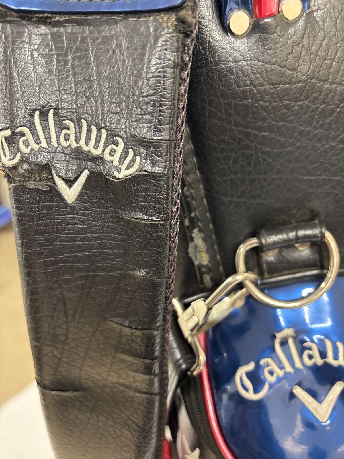 【限定品】Callaway キャディバッグ 9.5型 星条旗デザイン 送料無料【希少！Callaway キャロウェイ ベア】キャディバッグ 星条旗