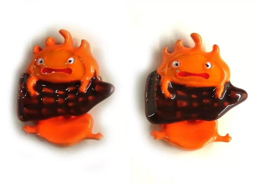 中古】銀製品・指輪・アクセサリー カルシファー ピアス 「ハウルの