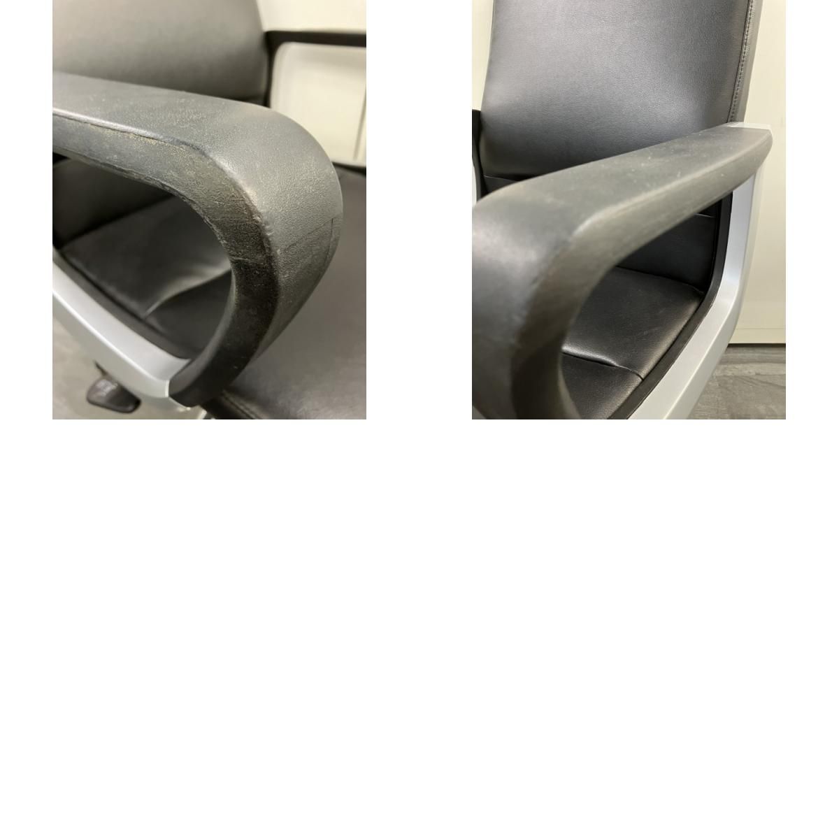 固定肘付チェア