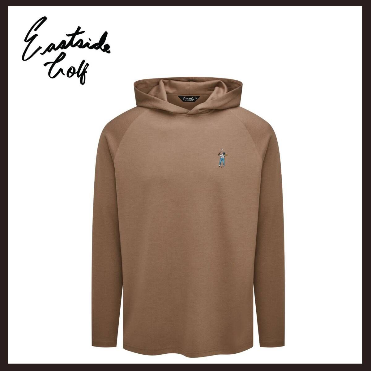 新品未使用　イーストサイドゴルフ　プレミアムミッドウェイトパーカー　M　モカ 新品未使用 Eastside Golf（イーストサイドゴルフ） プレミアムミッド