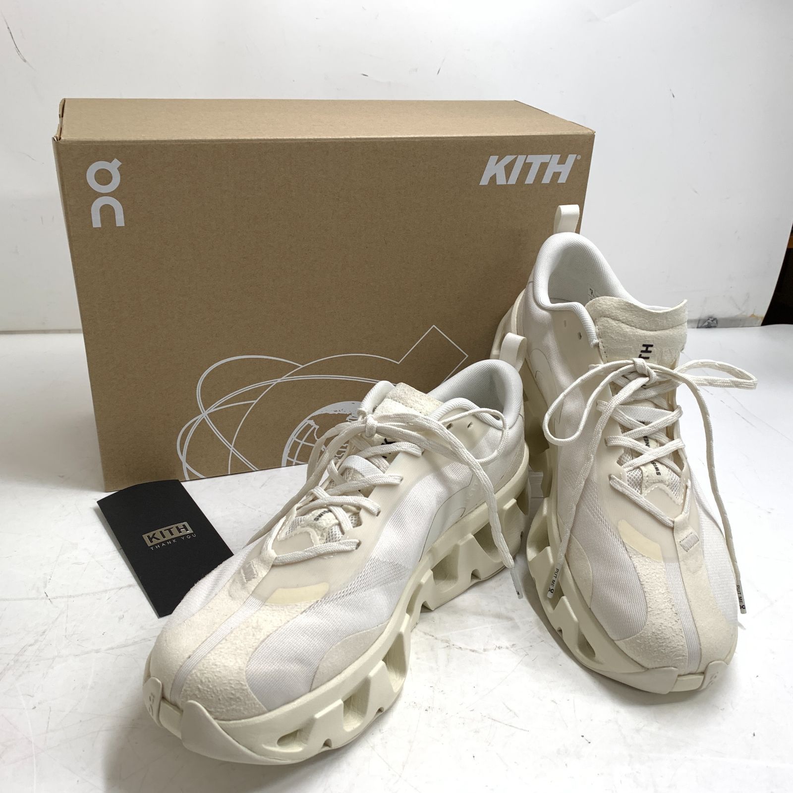 f001 L KITH for On Cloudswift K-Tech 1 Canvas US8 JP26cm ホワイト 