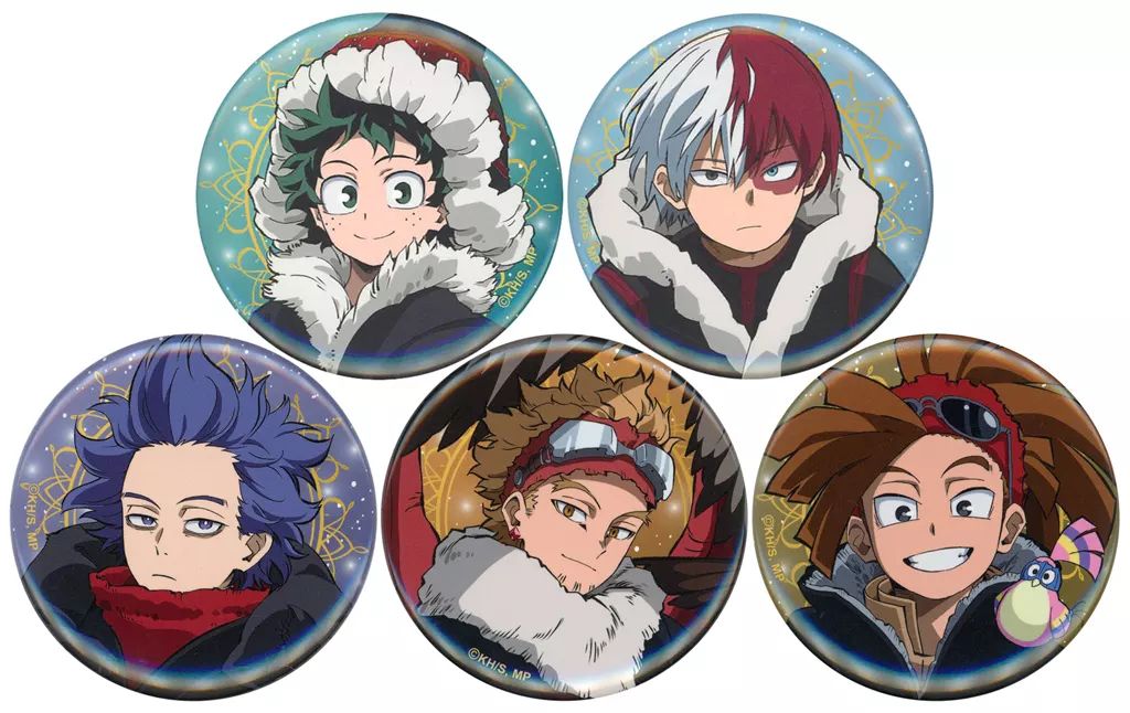 中古】バッジ・ピンズ 全5種セット 「僕のヒーローアカデミア 描き