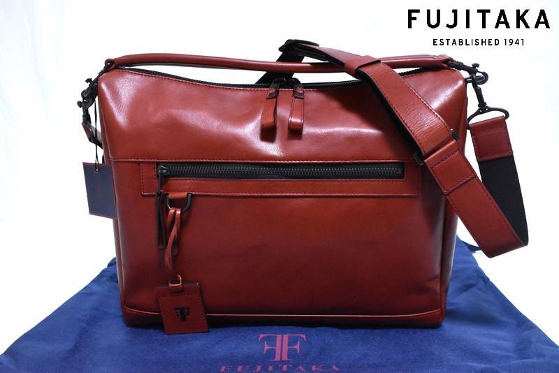 定価5万2800円】新品 FUJITAKA【ホーク】A4サイズ 2WAY レザー