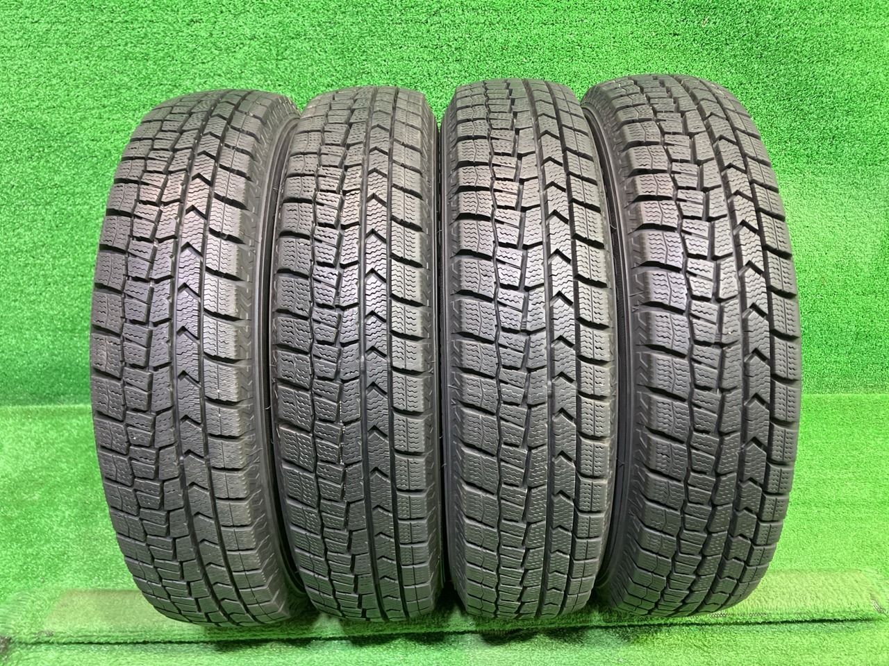 DUNLOP スタッドレス ダンロプ ウインターマックスWM02 145/80R13 7ミリ 2023年