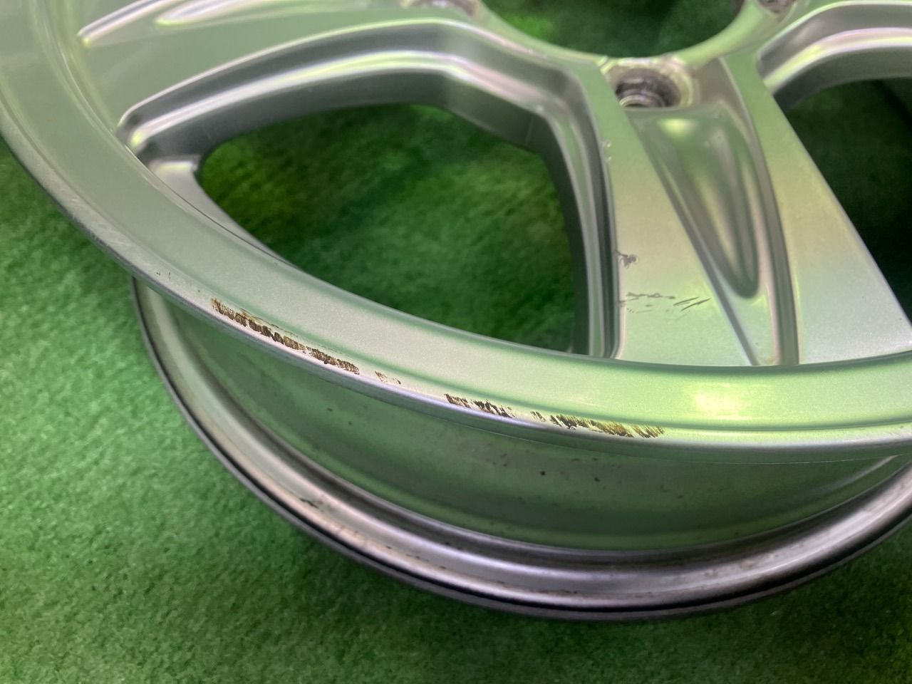 キーラー ｼﾞﾑﾆｰ ホイール アルミ シルバー 16インチ 5.5J 5穴 4本 