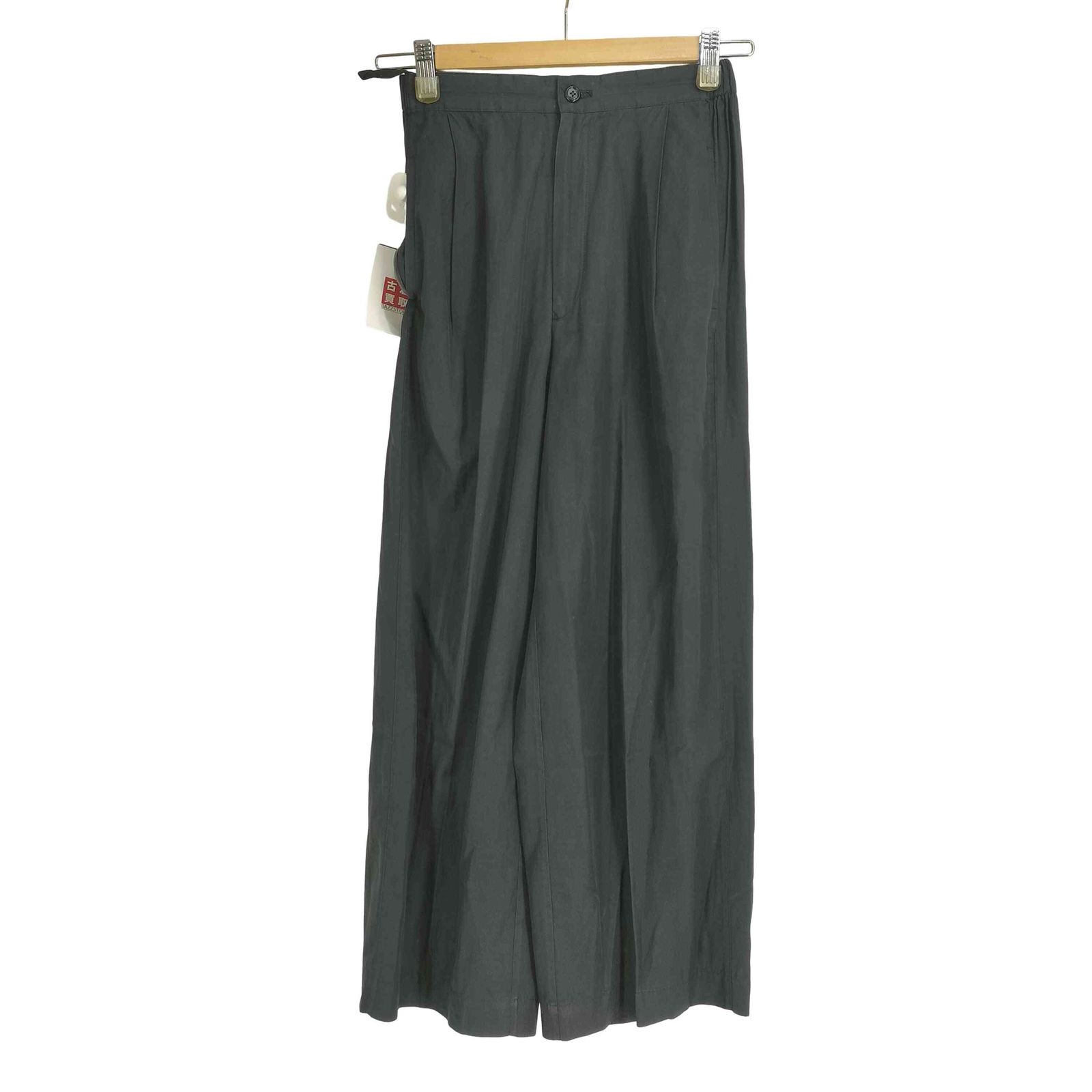イッセイミヤケ ISSEY MIYAKE 80S 筆タグ コットンレーヨン タック