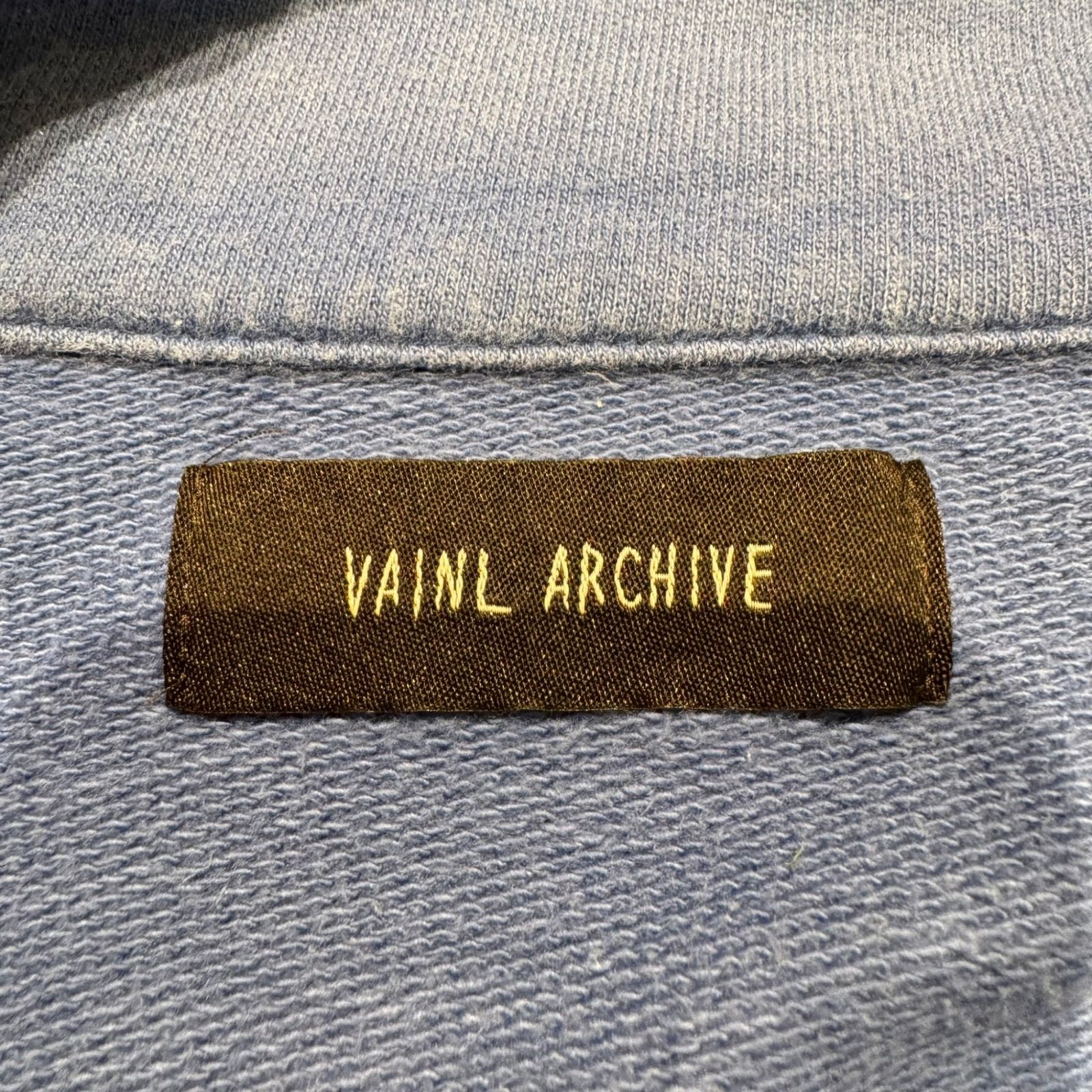 VAINL ARCHIVE (バイナルアーカイブ) THOMAS ハーフジッププルオーバー 