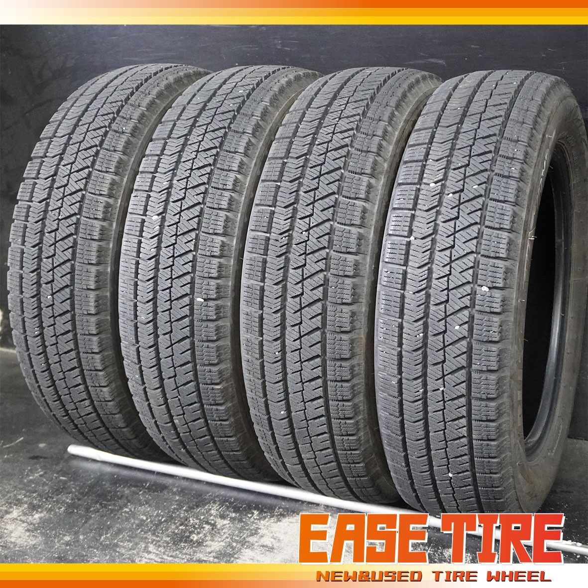 22年製 バリ山 ブリヂストン BLIZZAK VRX2 155/65R14 4本 スタッドレス 