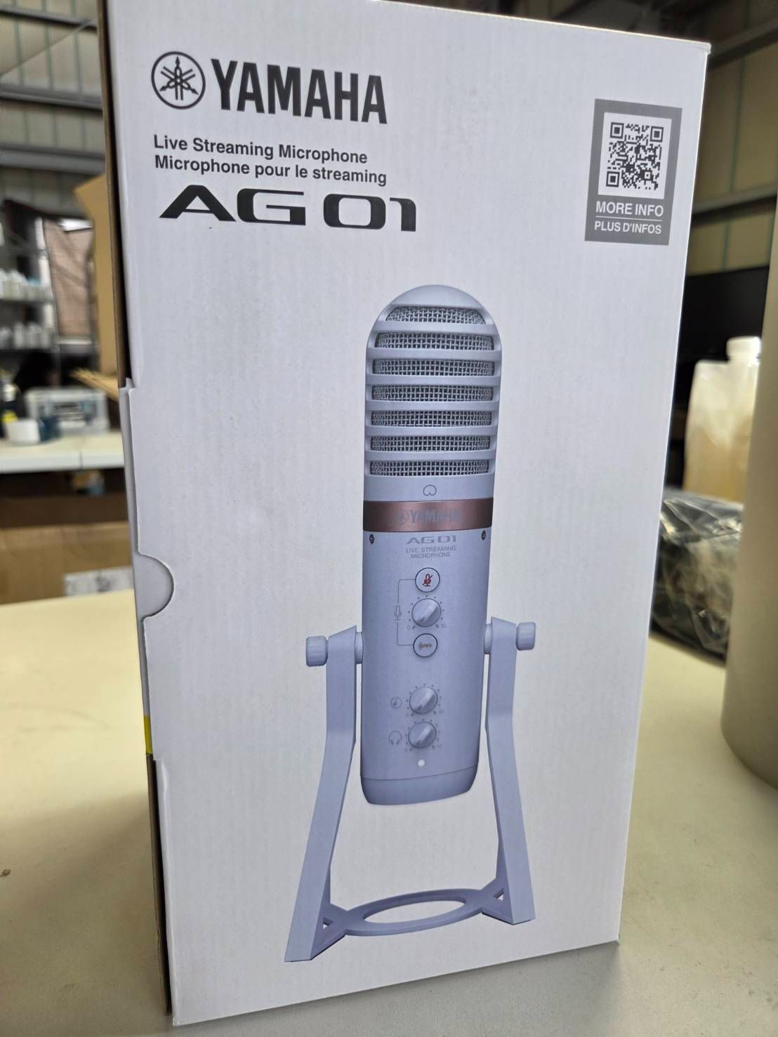 YAMAHA AG01 USBマイク ライブ配信 コンデンサーマイク 配信用 YAMAHA AG01 USBマイク ライブ配信 コンデンサーマイク 配信用