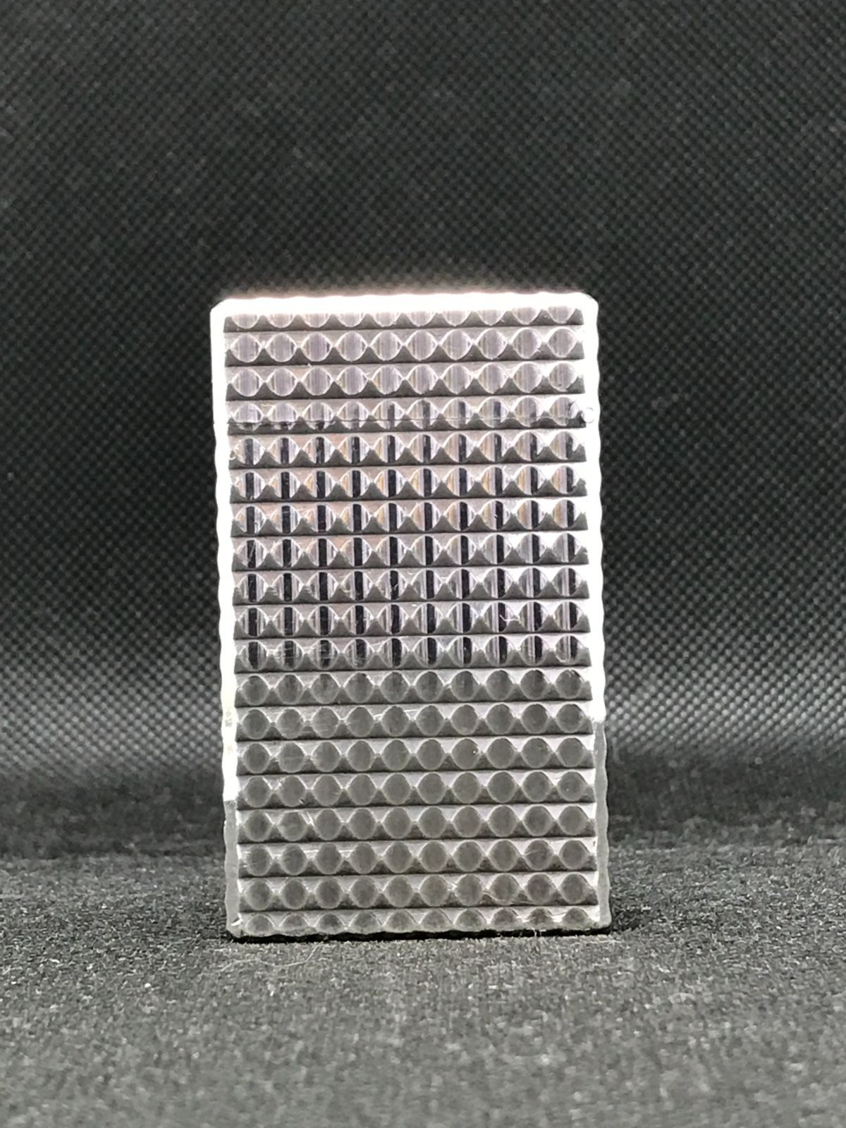 火花あり S.T.DUPONT デュポン ガスライター ライン1 ラージ シルバー 