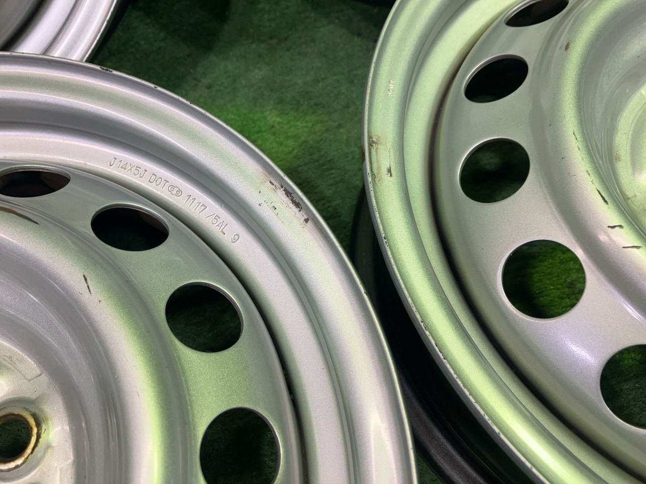 トヨタ TOYOTA 純正 サクシード NCP165V ホイール スチール シルバー 