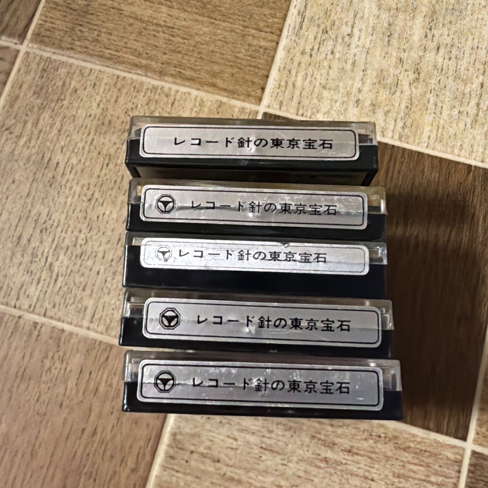 未開封 東京宝石 DIA PHONOGRAPH NEEDLE レコード針 5個セット 交換針 