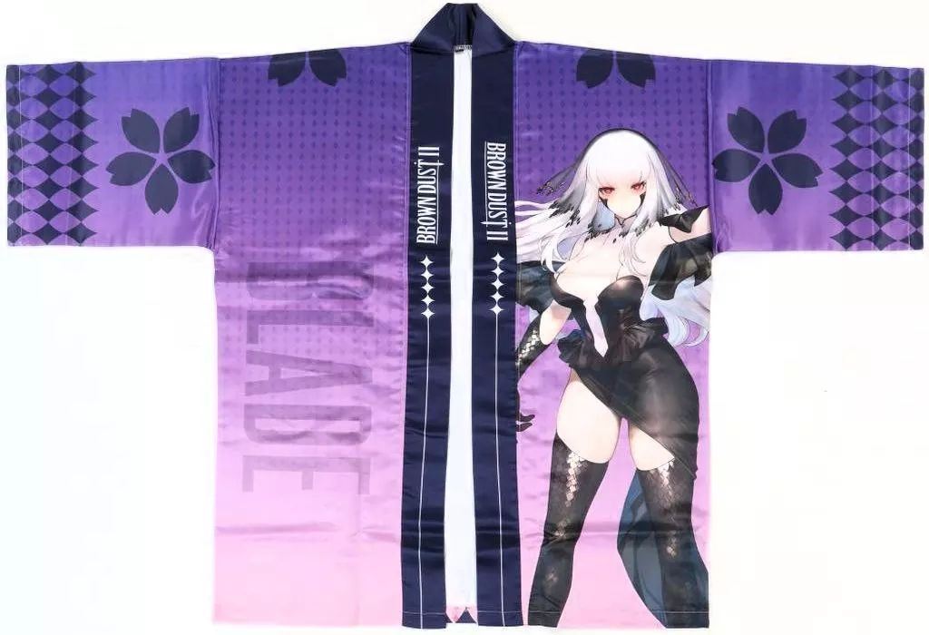 韓国 ブラウンダスト ブレイド ブレード はっぴ AGF 中古】衣料雑貨 ブレイド はっぴ パープル フリーサイズ 「ブラウン