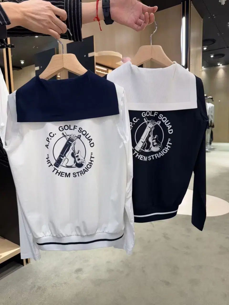 レディースゴルフウェア A.P.C. アー・ペー・セー ニット 長袖 レディースゴルフウェア A.P.C. アー・ペー・セー ニット 長袖