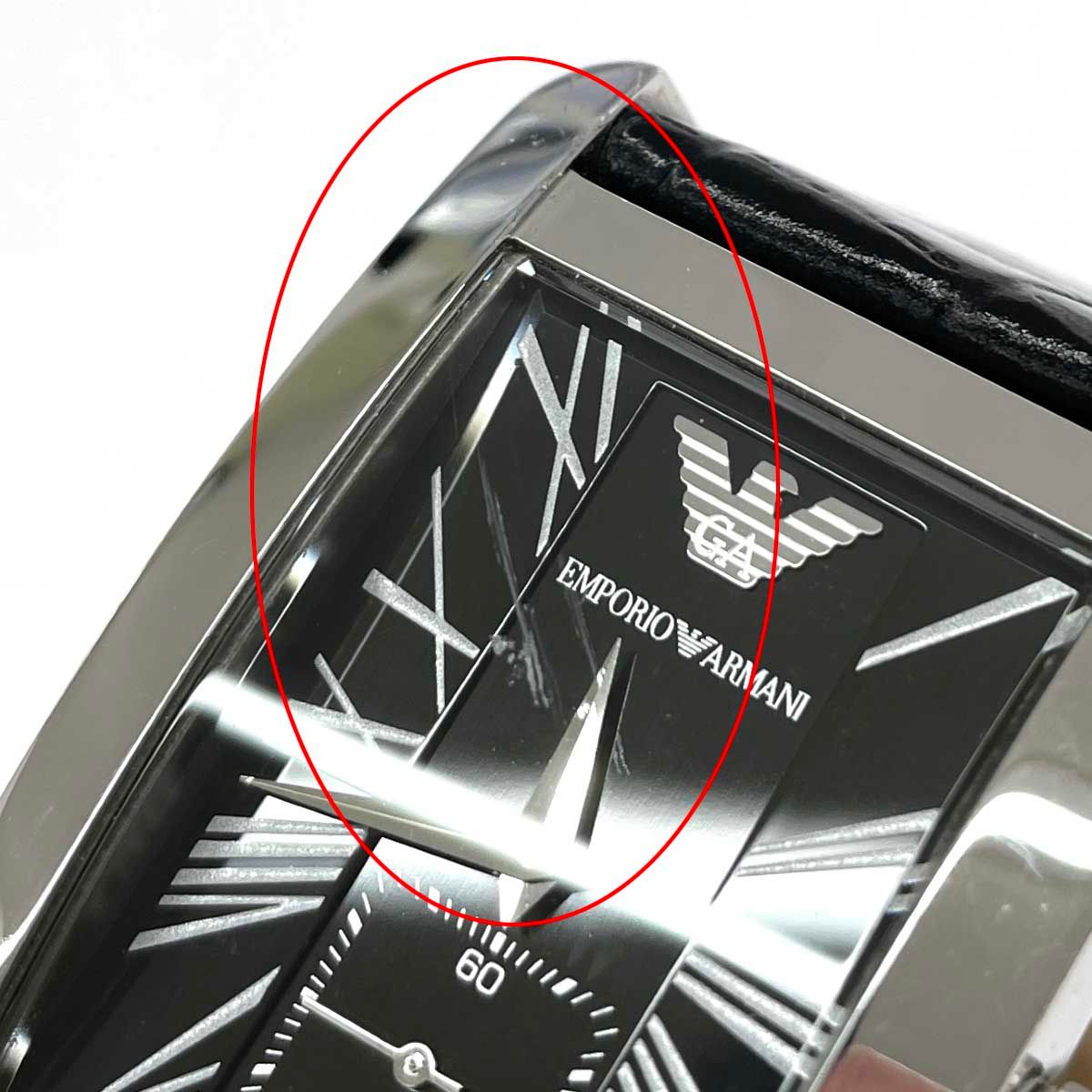 EMPORIO ARMANI エンポリオアルマーニ 腕時計/レクタンギュラー