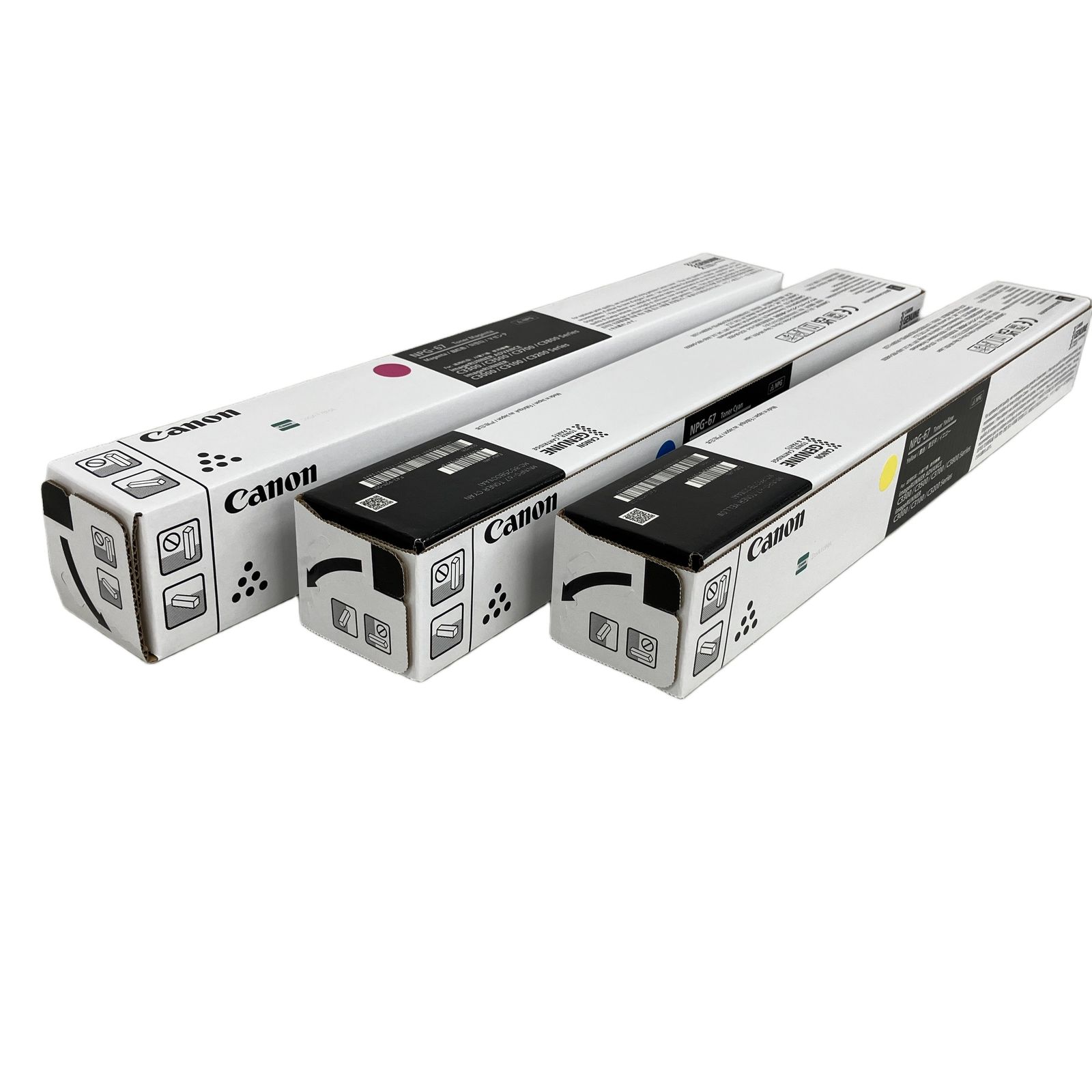 CANON NPG-67 純正トナー3色セット 未使用 - メルカリ