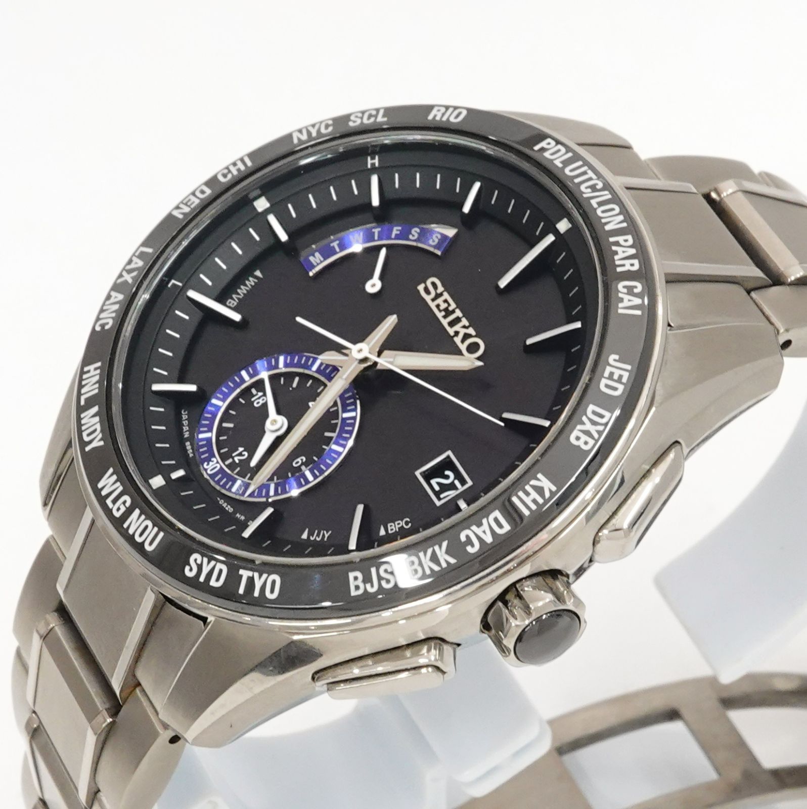 SEIKO ブライツ ワールドタイム 電波時計 【公式通販】
