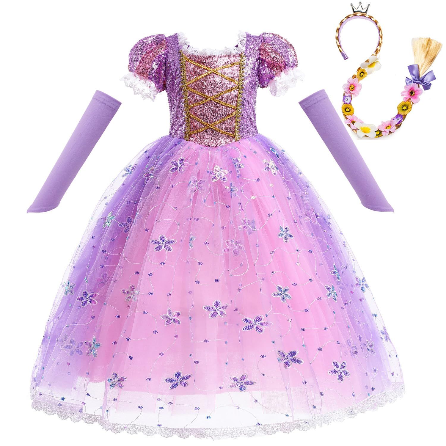 プリンセス ドレス 子供 ハロウィン コスプレ お姫様なりきり 女の子 