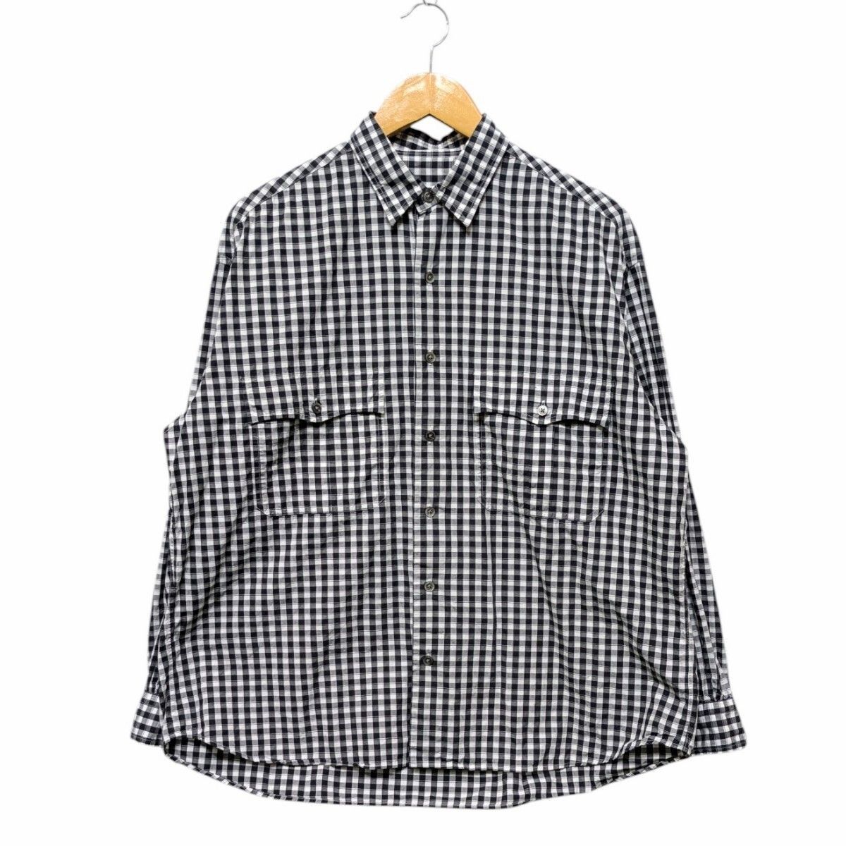 Porter Classic ROLL UP GINGHAM CHECK SHIRT ポータークラシック 