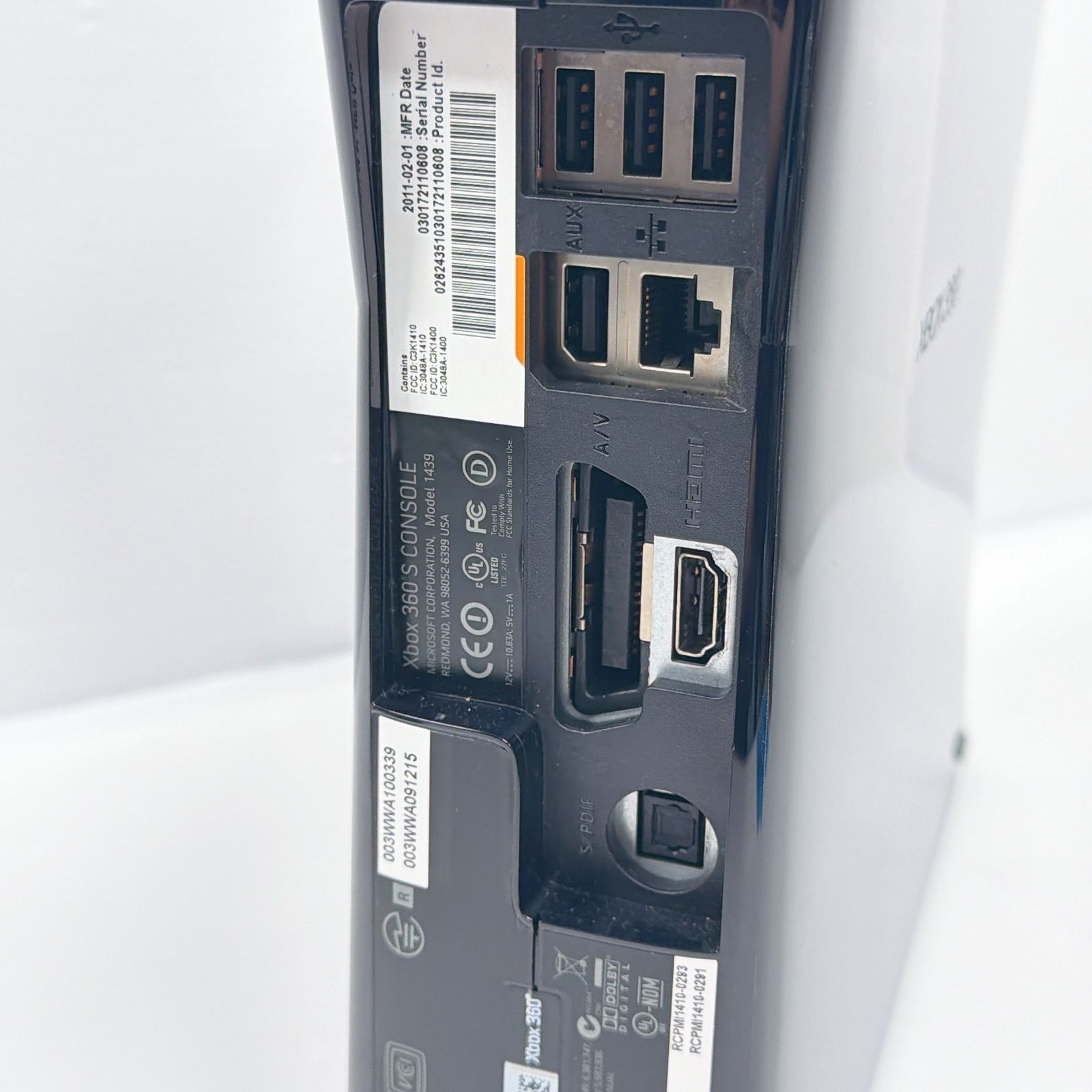 美品 XBOX360 リキッドブラック 250GB 遊べるセット Xbox 動作確認済み